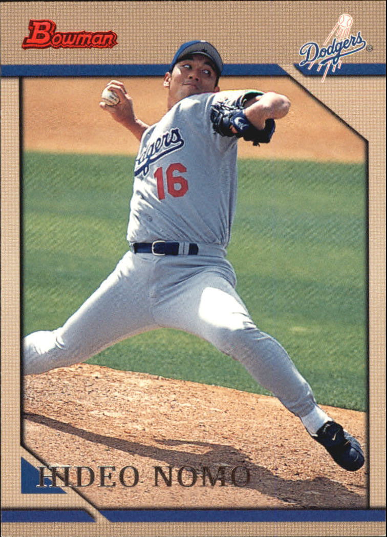 1996 Bowman #5 Hideo Nomo