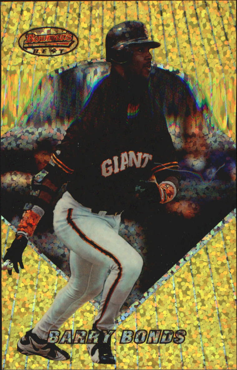 1996 Bowman's Best Previews Atomic Refractors #BBP4 Barry Bonds