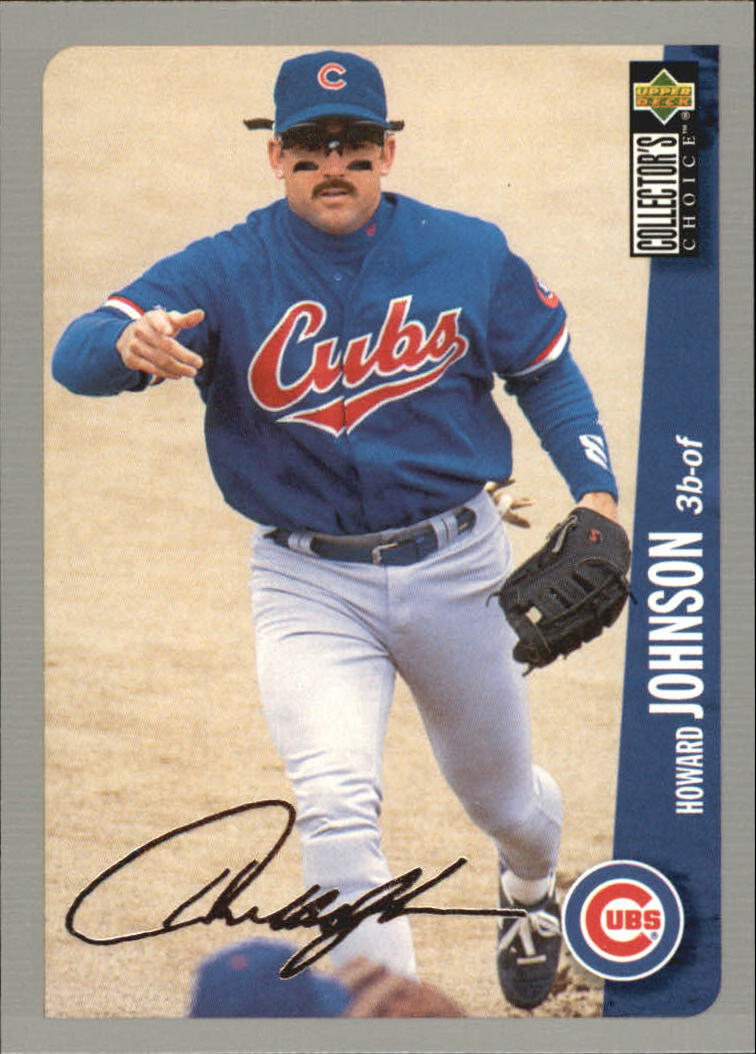 1996 Collector's Choice Silver Signature #83 Howard Johnson