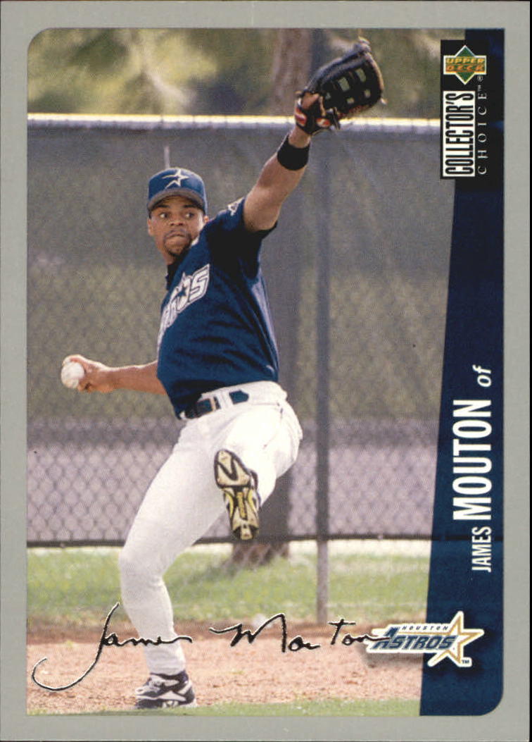 1996 Collector's Choice Silver Signature #167 James Mouton