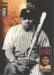 1996 Collector's Choice Silver Signature #500 Babe Ruth FC