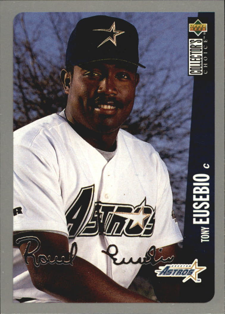 1996 Collector's Choice Silver Signature #563 Tony Eusebio