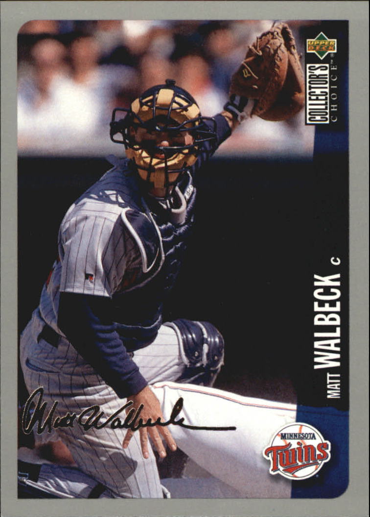 1996 Collector's Choice Silver Signature #603 Matt Walbeck