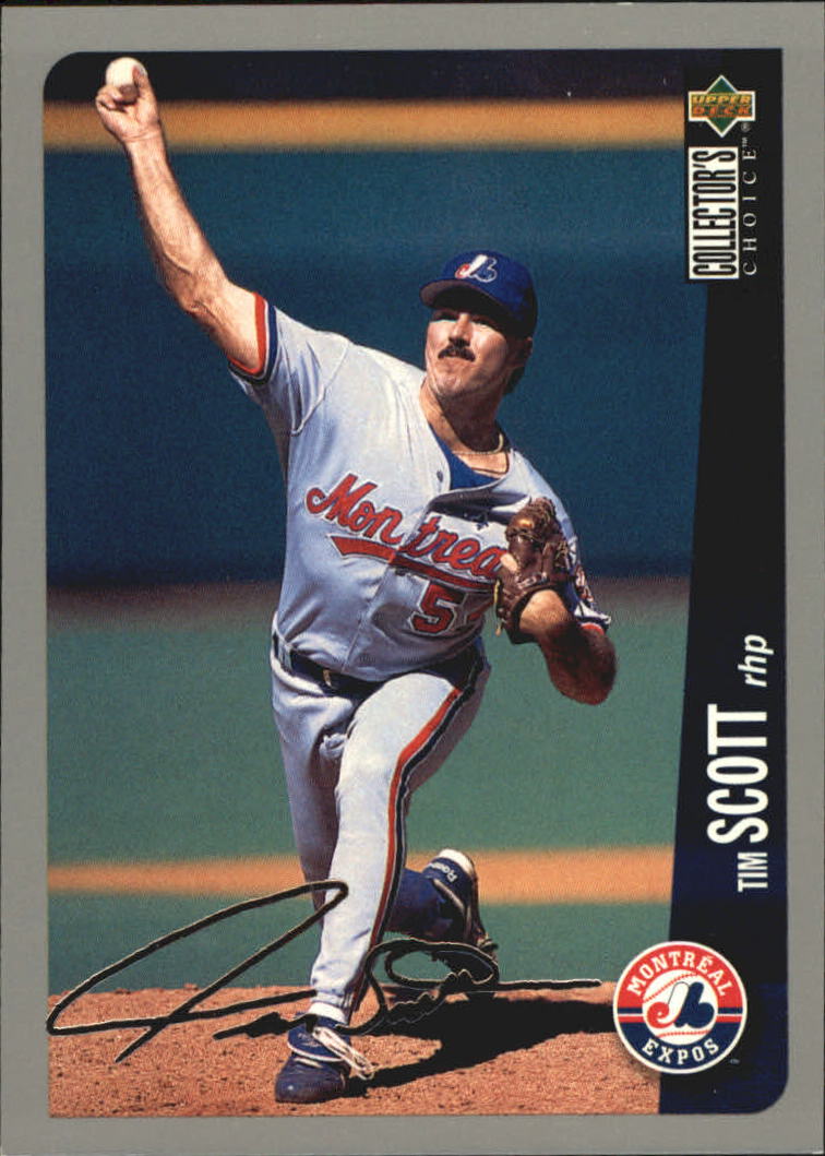 1996 Collector's Choice Silver Signature #609 Tim Scott