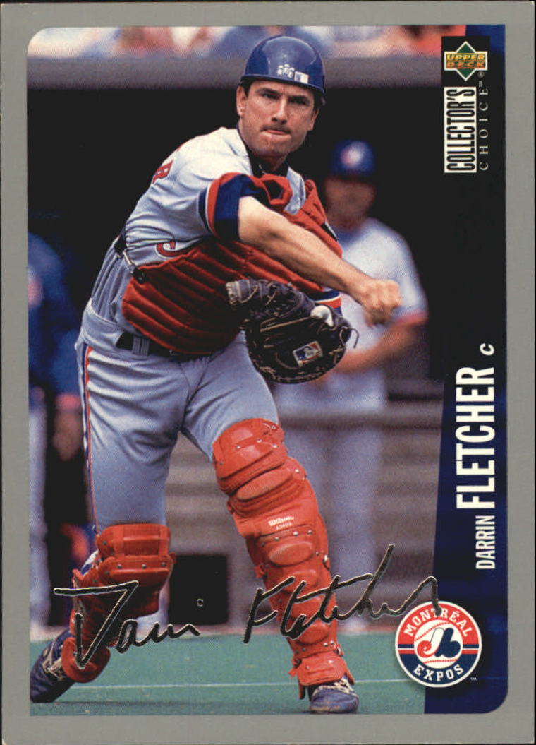 1996 Collector's Choice Silver Signature #614 Darrin Fletcher
