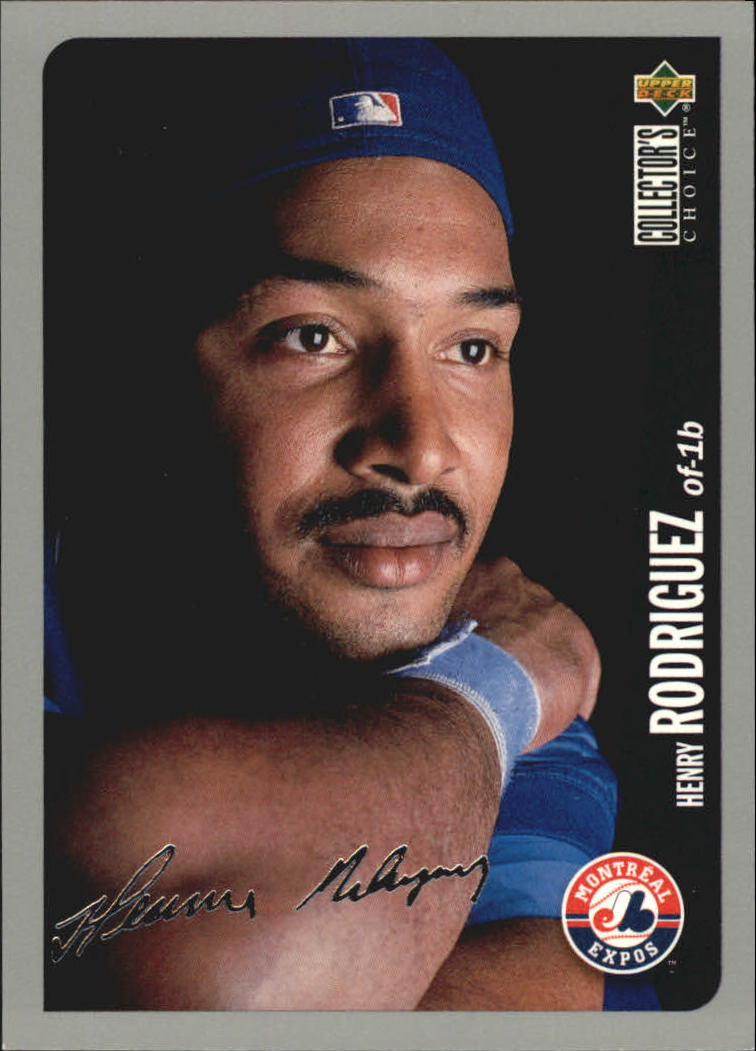 1996 Collector's Choice Silver Signature #616 Henry Rodriguez