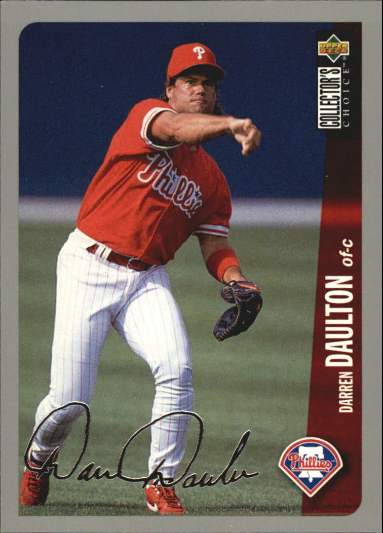1996 Collector's Choice Silver Signature #671 Darren Daulton