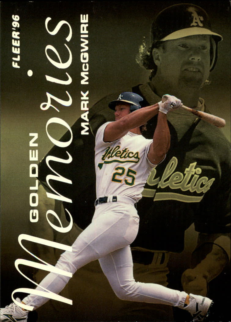 1996 Fleer Golden Memories #6 Mark McGwire