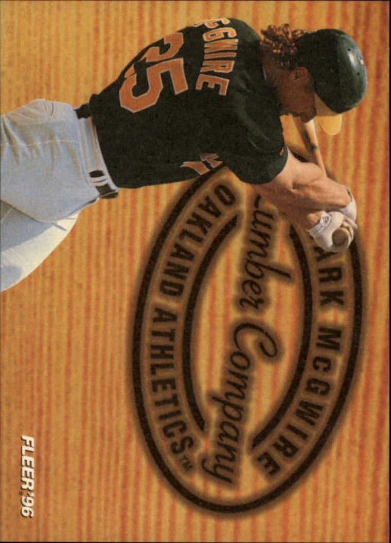 1996 Fleer Lumber Company #5 Mark McGwire