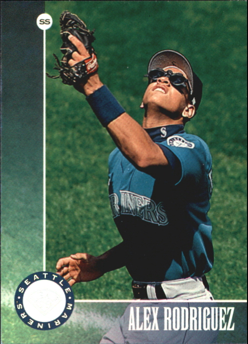 1996 Leaf Silver Press Proofs #24 Alex Rodriguez