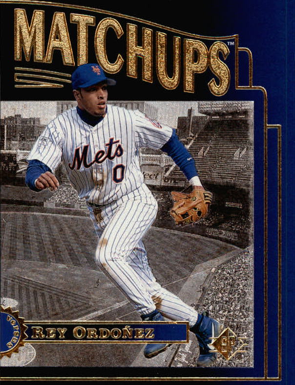 1996 SP Marquee Matchups #MM4 Rey Ordonez