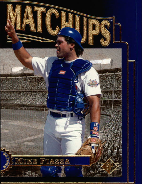 1996 SP Marquee Matchups #MM6 Mike Piazza