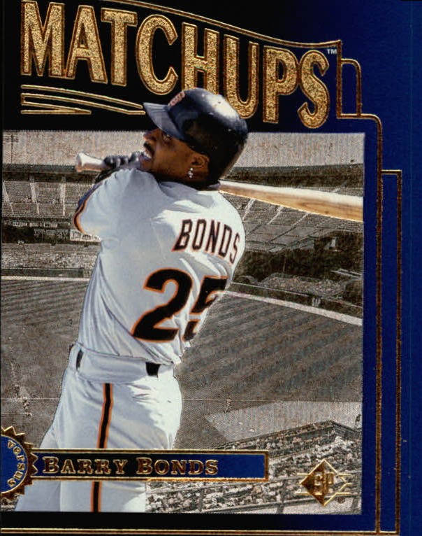 1996 SP Marquee Matchups #MM8 Barry Bonds