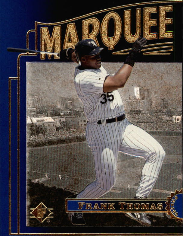 1996 SP Marquee Matchups #MM15 Frank Thomas