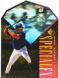 1996 SP Special FX Die Cuts #43 Manny Ramirez