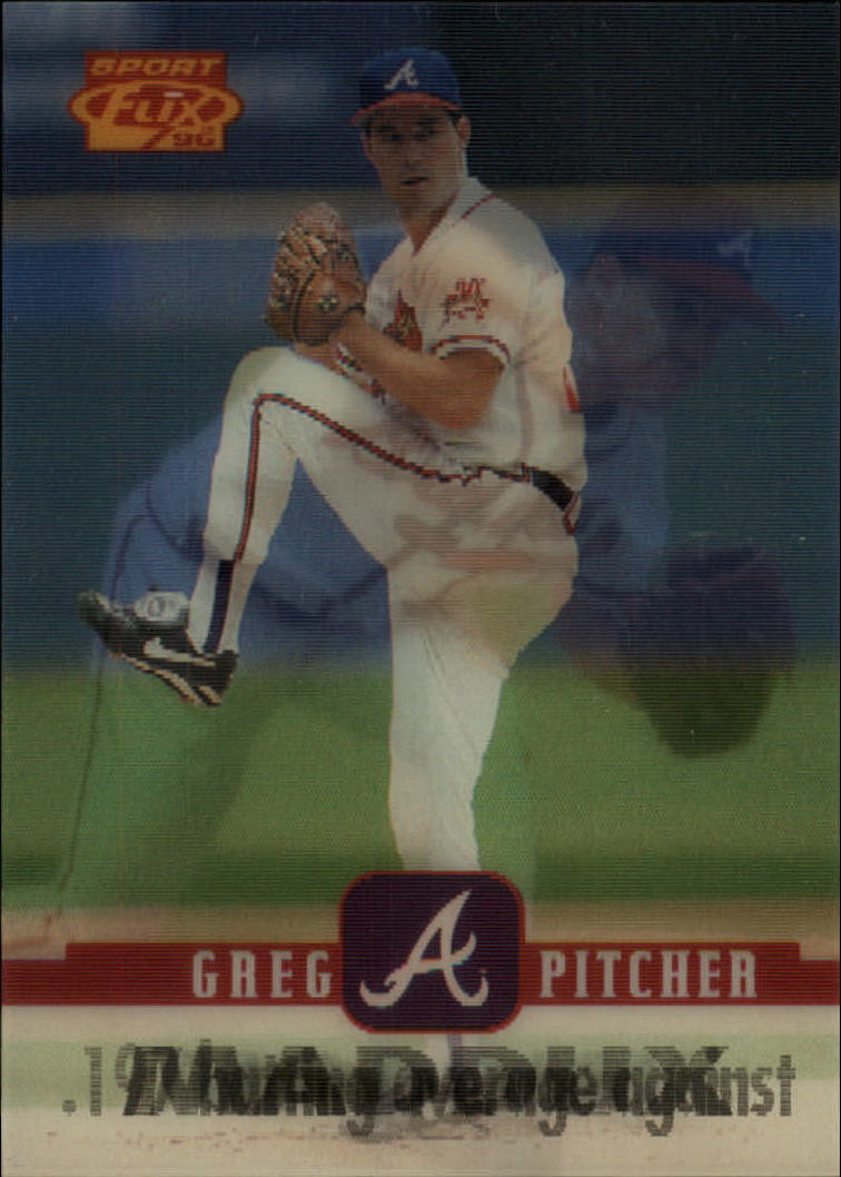 1996 Sportflix #8 Greg Maddux