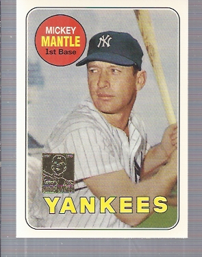 1996 Topps Mantle #19 Mickey Mantle/1969 Topps