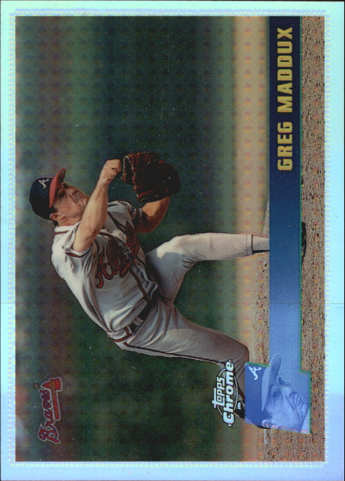 1996 Topps Chrome Refractors #125 Greg Maddux