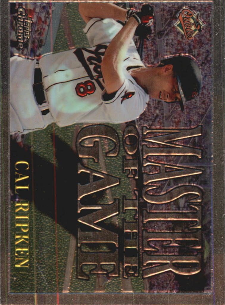 1996 Topps Chrome Masters of the Game #9 Cal Ripken