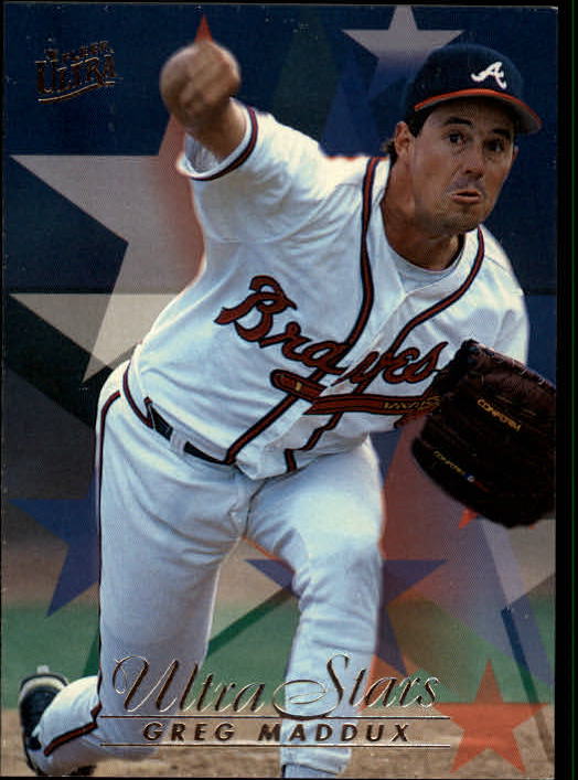 1996 Ultra #585 Greg Maddux STA