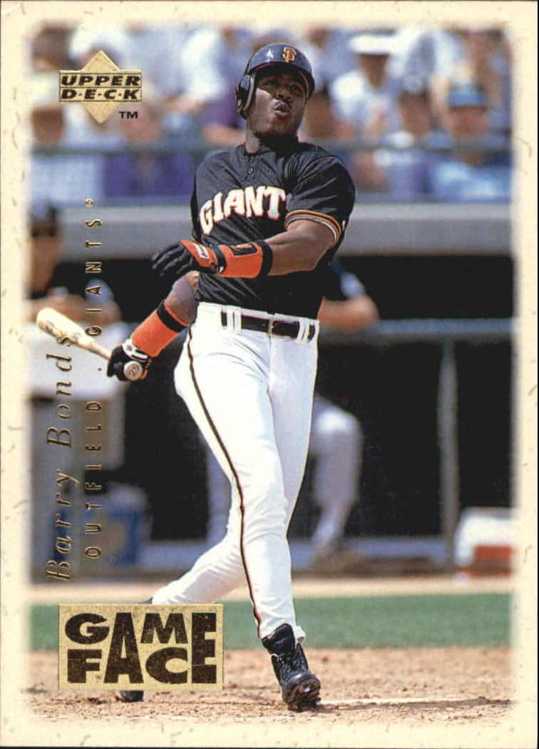 1996 Upper Deck Gameface #GF3 Barry Bonds
