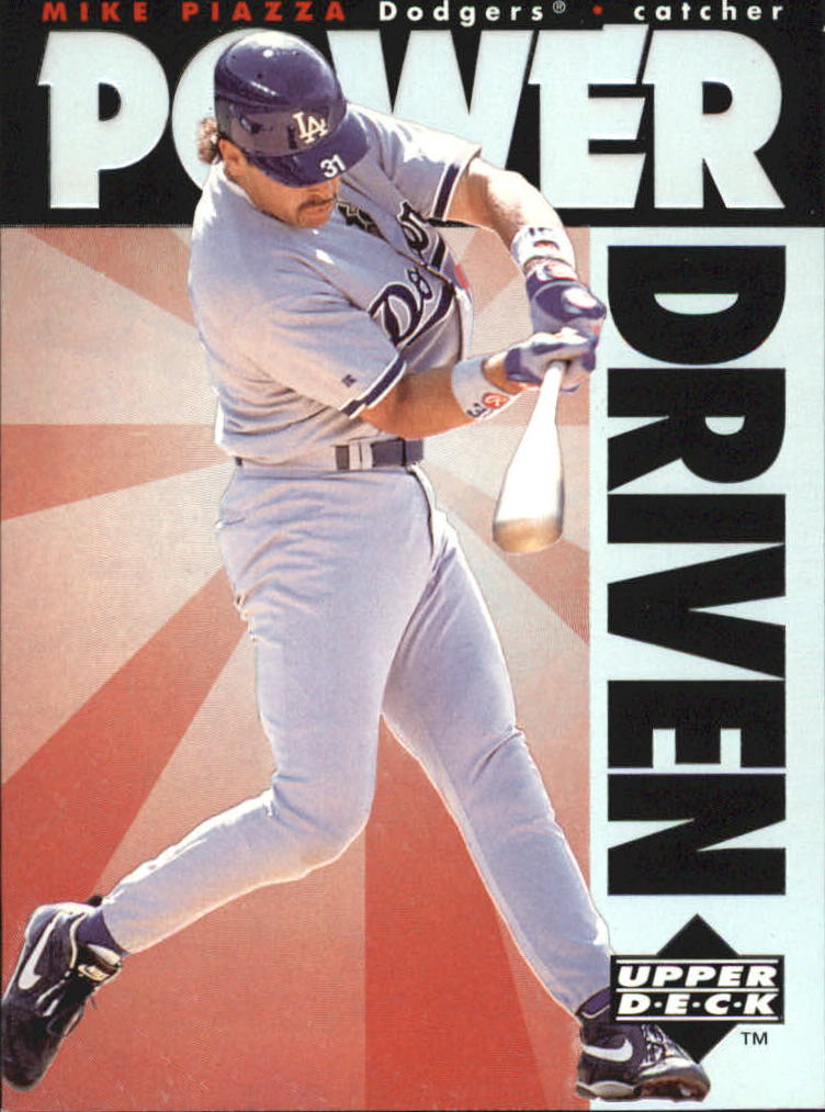 1996 Upper Deck Power Driven #PD12 Mike Piazza