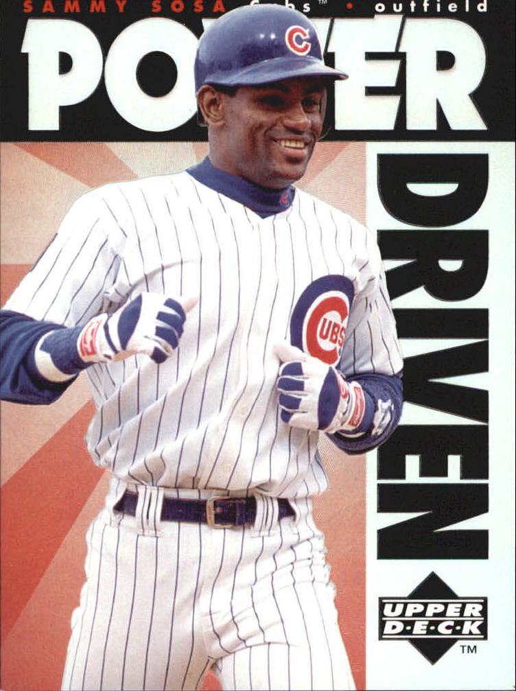 1996 Upper Deck Power Driven #PD16 Sammy Sosa