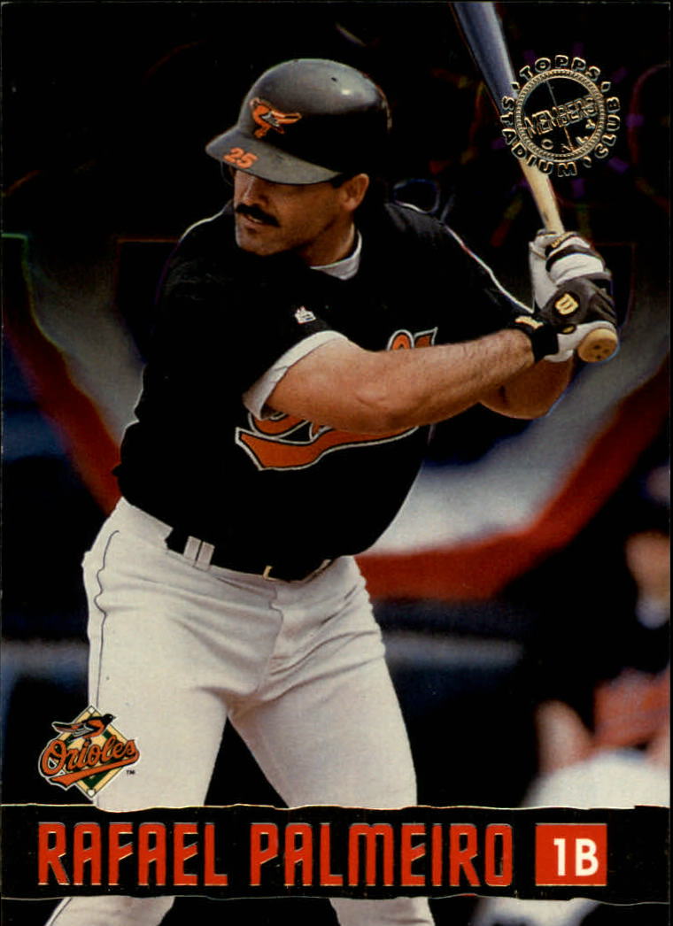 1996 Stadium Club Members Only 50 #32 Rafael Palmeiro