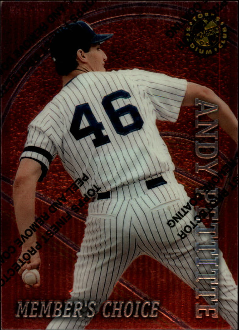 1996 Stadium Club Members Only 50 #50 Andy Pettitte FIN
