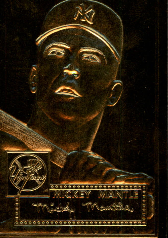 1996 Topps 22K Mantle #1 Mickey Mantle