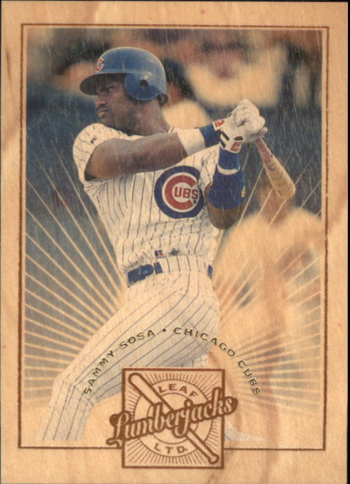 1996 Leaf Limited Lumberjacks #2 Sammy Sosa