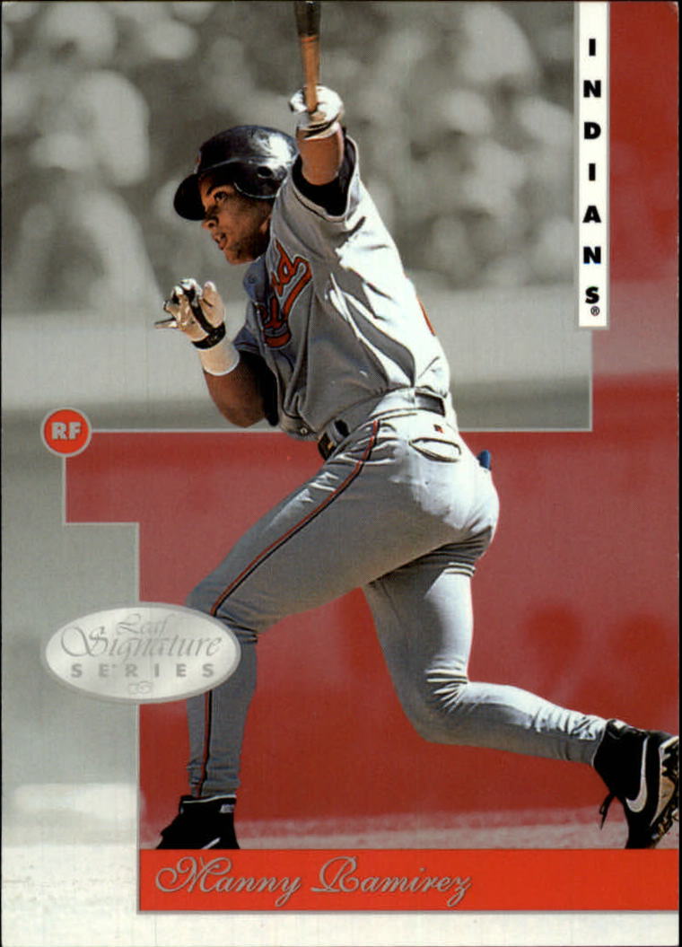 1996 Leaf Signature #11 Manny Ramirez