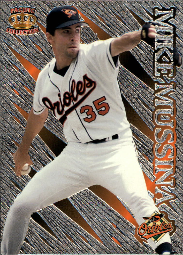 1996 Pacific Prisms #P75 Mike Mussina