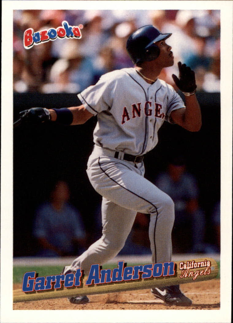 1996 Bazooka #31 Garret Anderson
