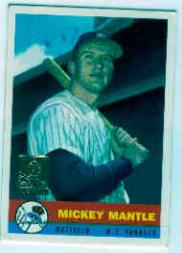 1996 Bazooka #NNO Mickey Mantle/1959 Bazooka