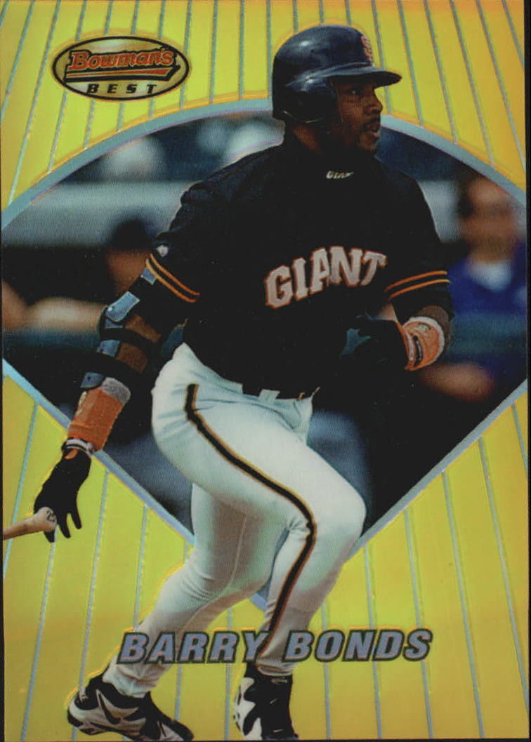 1996 Bowman's Best Refractors #10 Barry Bonds