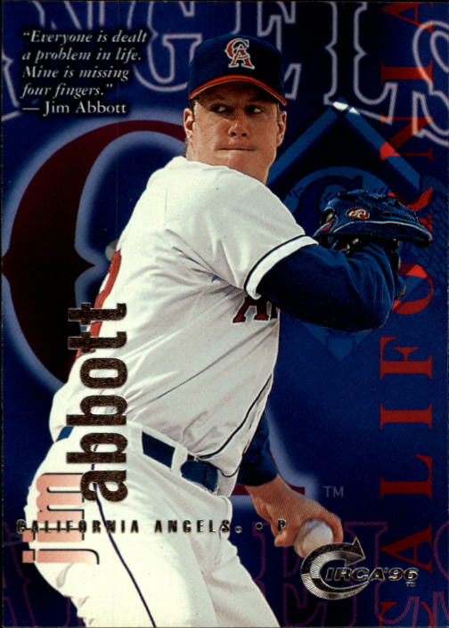 1996 Circa #16 Jim Abbott