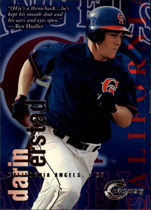 1996 Circa #19 Darin Erstad RC
