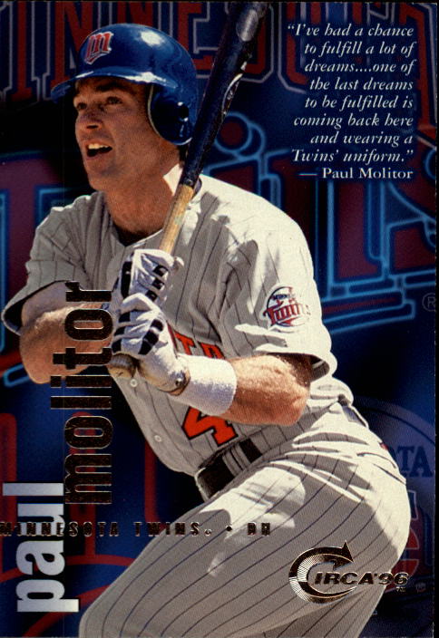 1996 Circa #58 Paul Molitor