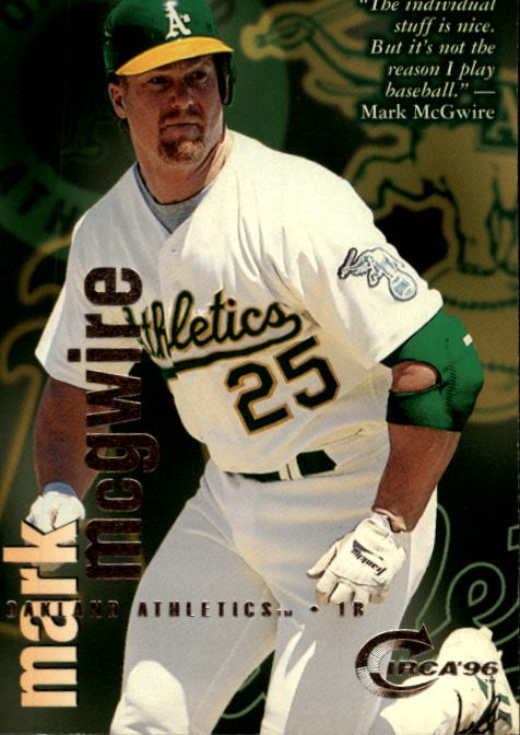 1996 Circa #73 Mark McGwire