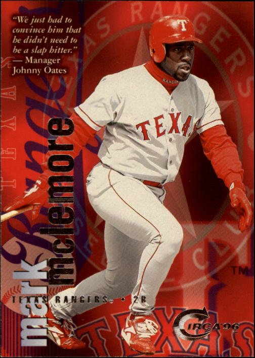 1996 Circa #89 Mark McLemore