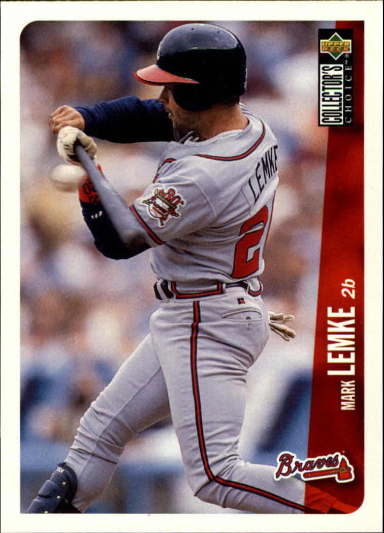 1996 Collector's Choice #44 Mark Lemke