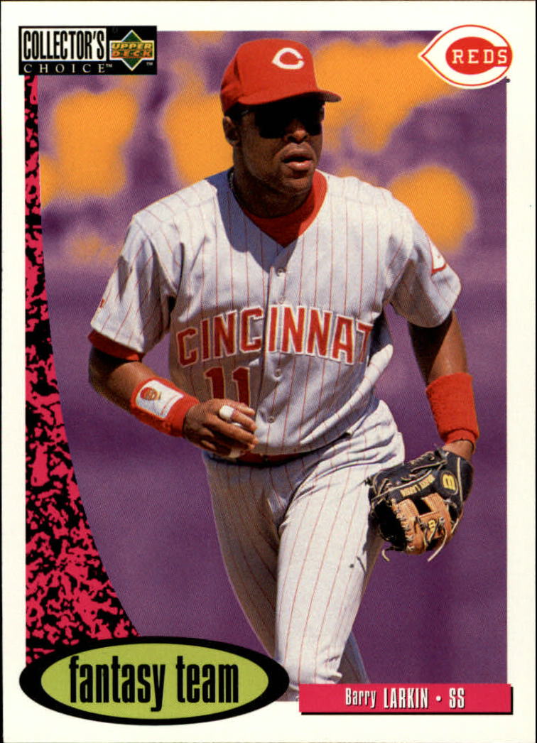 1996 Collector's Choice #276 Barry Larkin FT