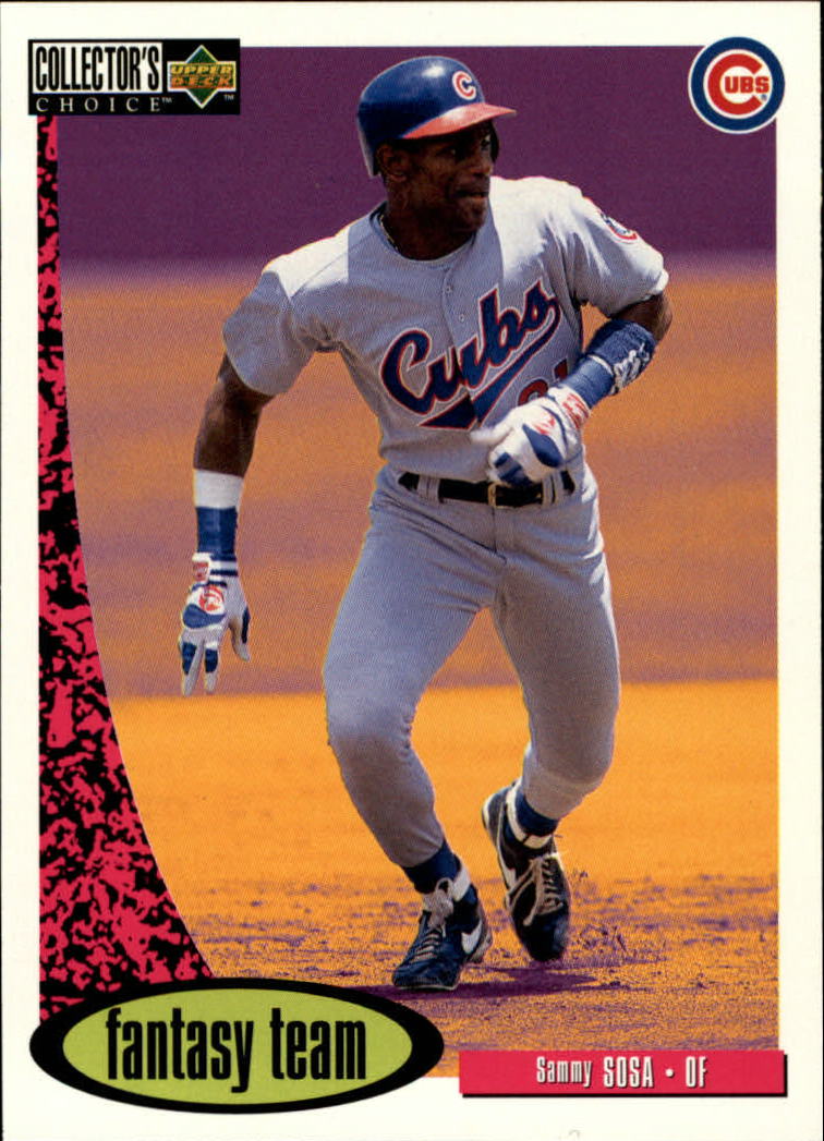 1996 Collector's Choice #277 Sammy Sosa FT