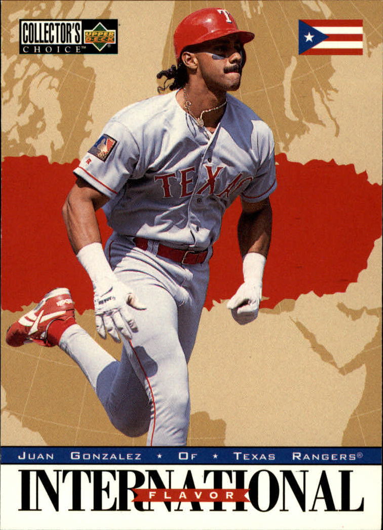 1996 Collector's Choice #338 Juan Gonzalez IF