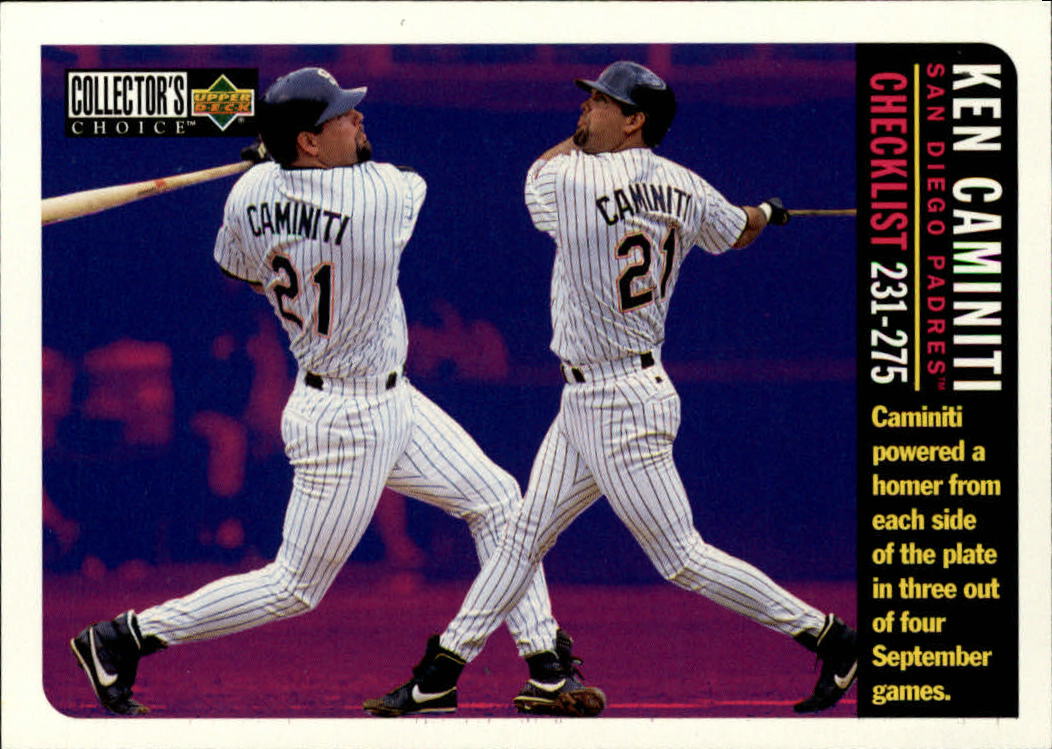 1996 Collector's Choice #363 Ken Caminiti CL
