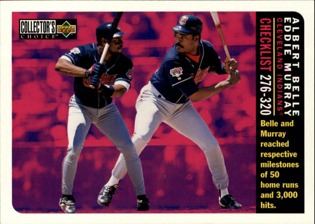 1996 Collector's Choice #364 A.Belle/E.Murray CL