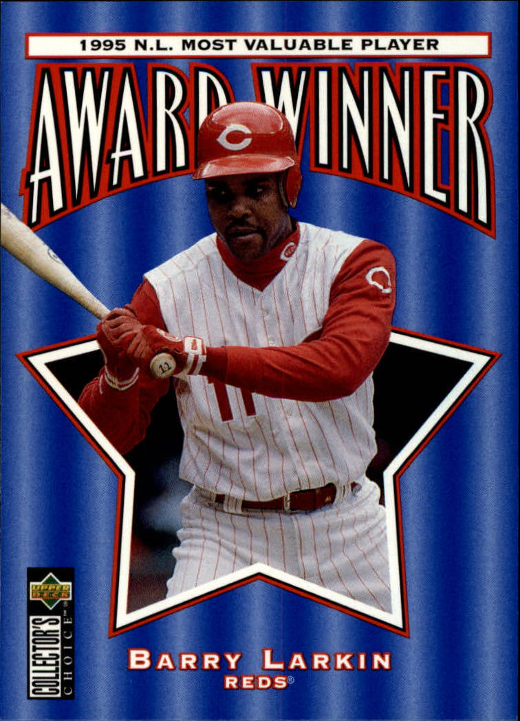 1996 Collector's Choice #707 Barry Larkin MVP