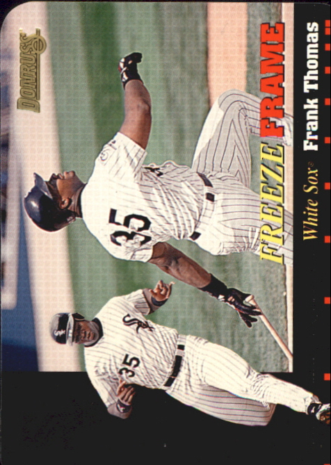 1996 Donruss Freeze Frame #1 Frank Thomas