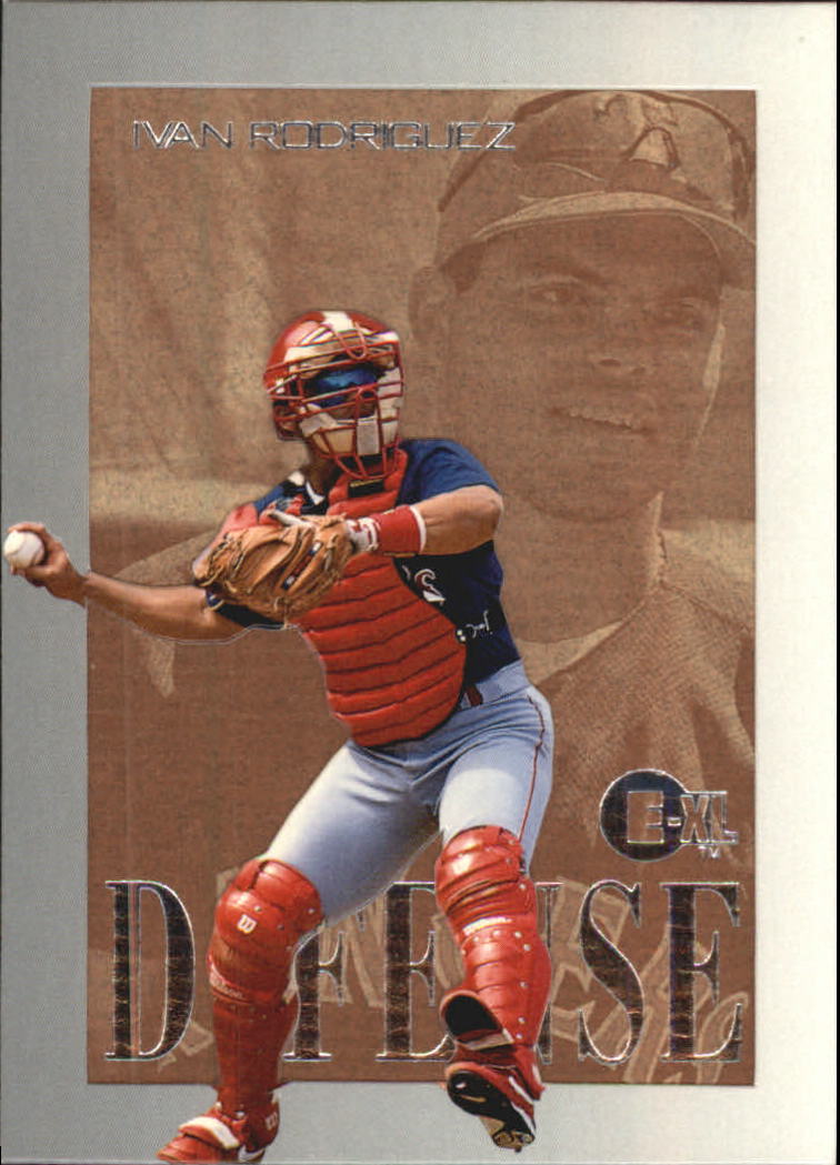 1996 Emotion-XL D-Fense #9 Ivan Rodriguez